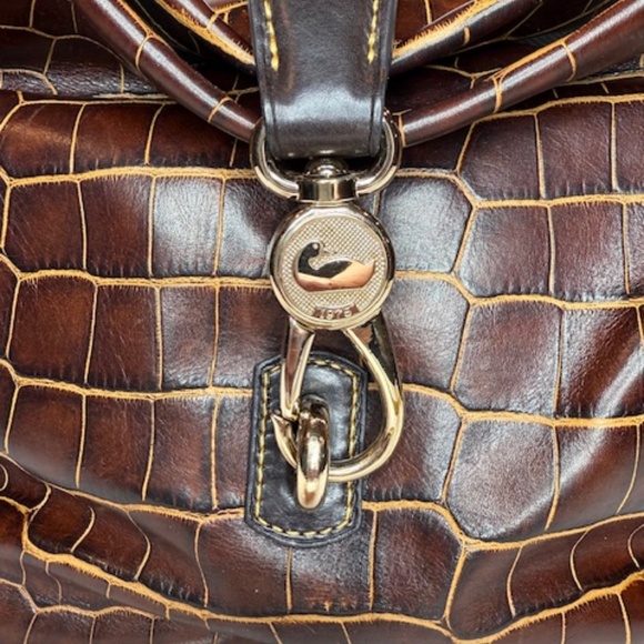Dooney & Bourke Leather Hobo Bag - Picture 3 of 5